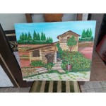 Средна картина масло от Испания - 3787